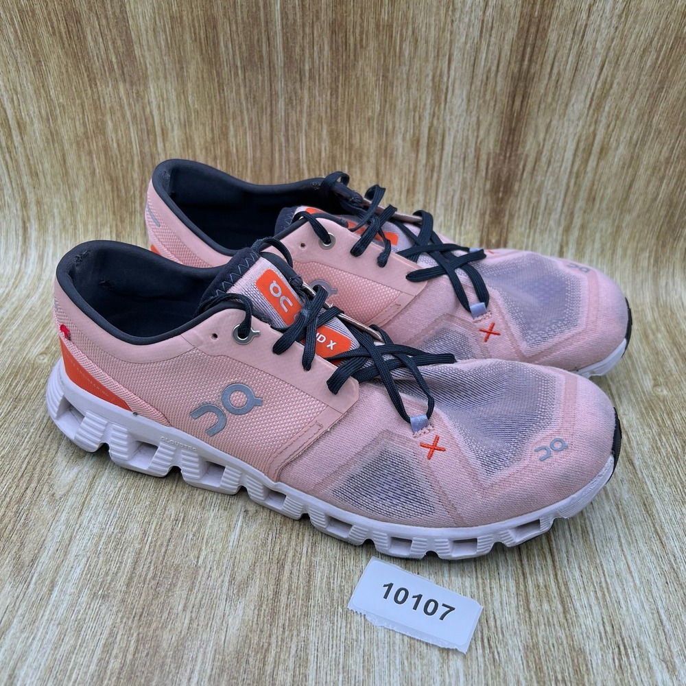 On Cloud Cloud X 3 Sneakers Women's Size 10.5 Rose Sand Training Shoes 60.98691 - Picture 10 of 10